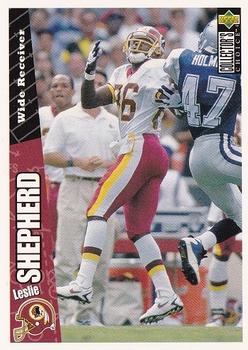 Leslie Shepherd Washington Redskins 1996 Upper Deck Collector's Choice NFL #197